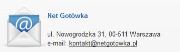 Net Gotówka