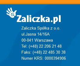 Zaliczka.pl Kontakt